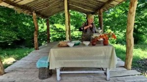 Вкусное и Полезное Блюдо из Крапивы  Азербайджанская Кухня Деревенская Кухня Рецепты бабушки