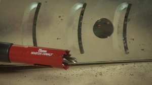 Сверлим нержавейку биметаллическим сверлом-коронкой MORSE