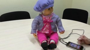 Интерактивная кукла "Настенька"  большая