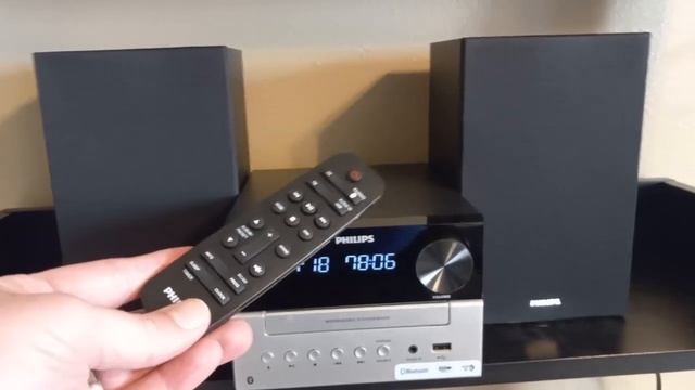 PHILIPS Bluetooth Stereo System for Home with CD Player Review смотреть онлайн