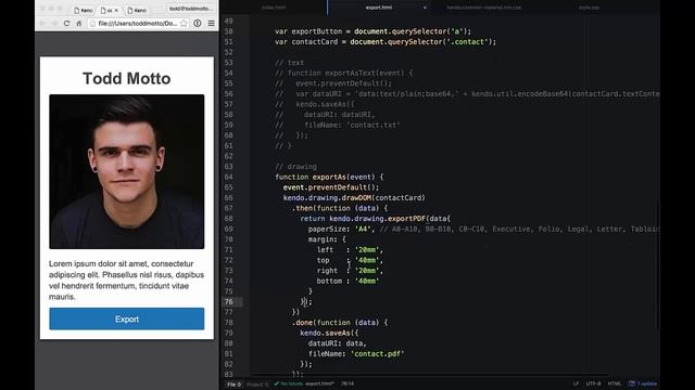 Kendo UI SaveAs Webinar смотреть онлайн