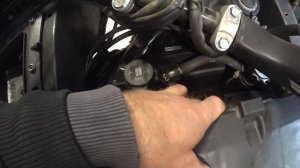 HONDA GOLDWING 1500. ТО. Меняем ремни ГРМ, свечи, антифриз.