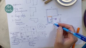 Васту коррекция спиралями.