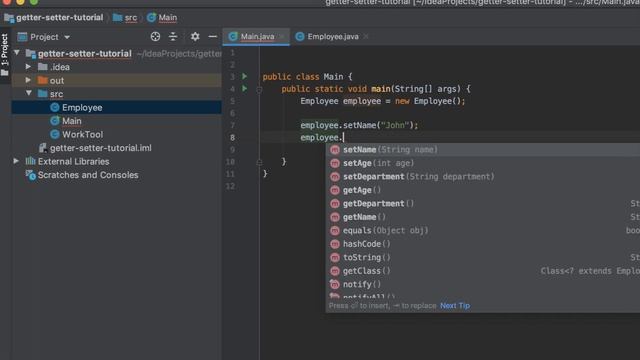 How to use Getters and Setters in Java | Tutorial смотреть онлайн