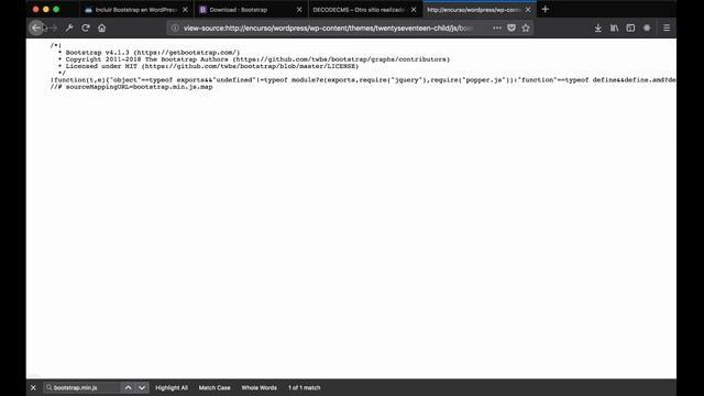Incluir Bootstrap en WordPress смотреть онлайн