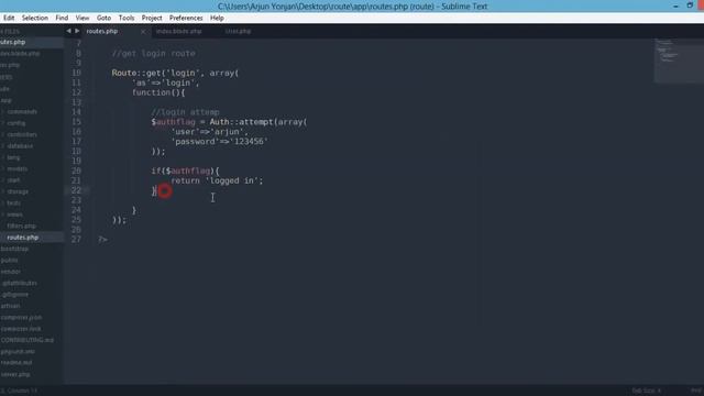 laravel 4 auth logic login and logout link hide and show with blade ifelse смотреть онлайн