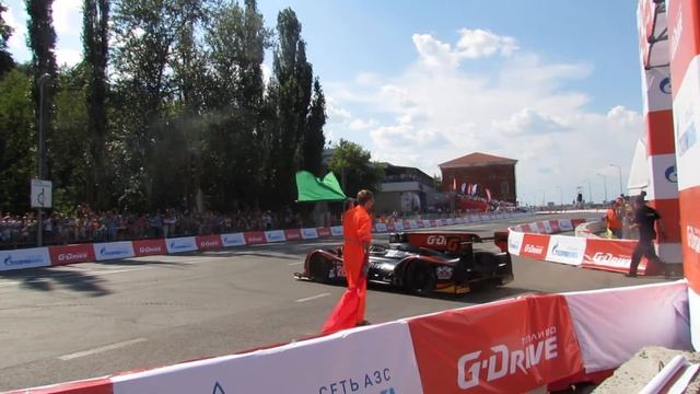 Выступление Романа Русинова, пилота команды G-Drive Racing на G-Drive Show в Нижнем Новгороде