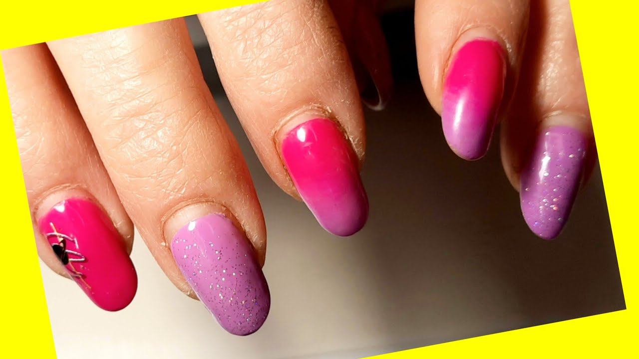 *519*Коррекция на клиенте.Укрепление гелем.Быстрый дизайн/correction, strengthening gel. смотреть онлайн