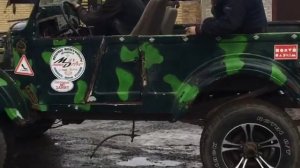 Газ 69 военные мосты , лифтуем !!