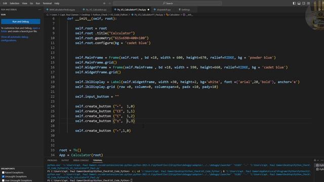 How to Create a Calculator with Visual Studio Code Application using Python смотреть онлайн