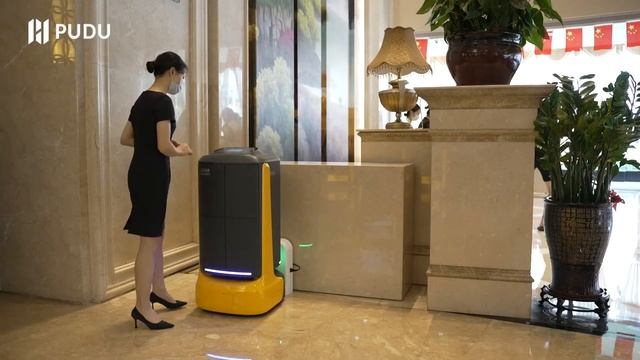 How does Room service FlashBot Robot work in hotel смотреть онлайн