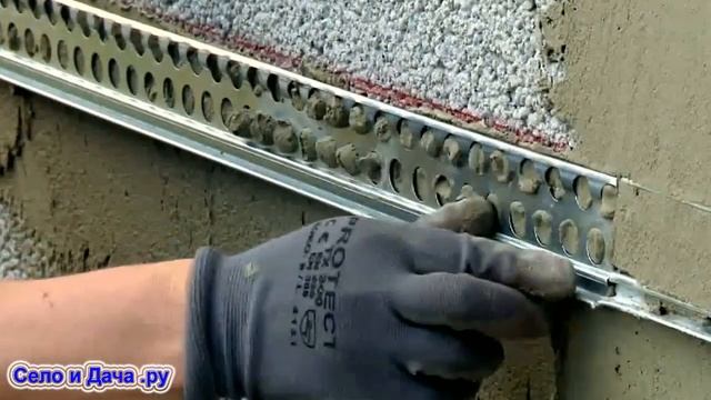 Оштукатуривание (штукатурка)в Финляндии внешних стен частных домов из блоков (своими руками) смотреть онлайн