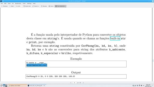 aula 06 cor phong parte 28 4 5 2 repr especificacao смотреть онлайн