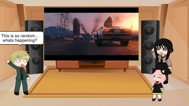 SpyxFamily React To GTA 5 DoomsDay Heist | Gacha Reacts