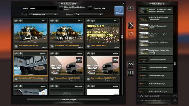 ETS2 1.35 - Big Map Promods 2.41, Rusmap, Roex, Great Steppe, Swedish Islands, YKSRSK and more смотреть онлайн
