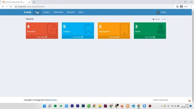 Aplikasi Arsip Surat E-ARSIP Berbasis Web Codeigniter 4 PHP MySql Full Source Code смотреть онлайн