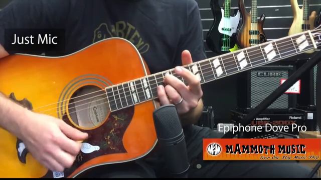 Epiphone Dove Pro @ Mammoth Music смотреть онлайн