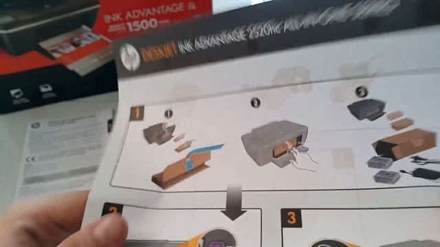 HP Deskjet 2520HC Printer (Print, Scan, Copy) смотреть онлайн