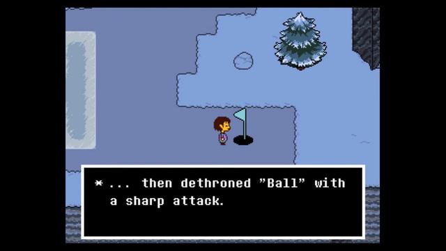 Undertale's Hardest Challenge: Winning the Ball Game. смотреть онлайн