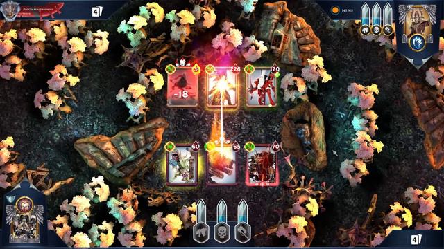 Warhammer Combat Cards/Квестор Трайторис/ 17 ур./Ярость Рукотворного Мира смотреть онлайн