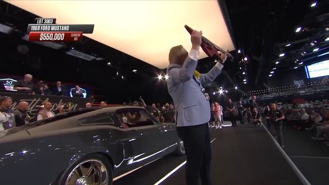 CHARITY SALE - 1968 Ford Mustang Custom Fastback "Pegasus Project" - BARRETT-JACKSON 2022 SCOTTSDAL смотреть онлайн