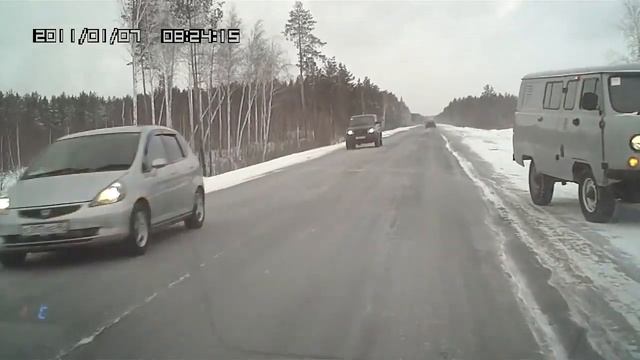 трасса Курган-Шадринск аномальное место-2 27.12.12.avi смотреть онлайн