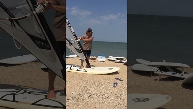 Урок 1. Виндсёрфинг. Фристайл. Обучение виндсёрфингу. смотреть онлайн