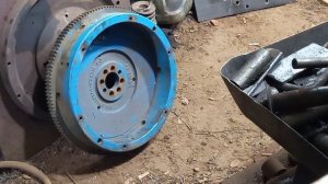 Заводское исполнение маховика д144 под корзину газ 53.