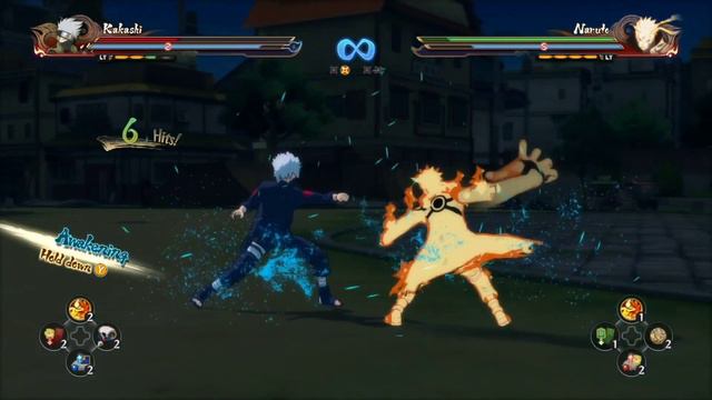 KAKASHI VS NARUTO (storm 4) смотреть онлайн