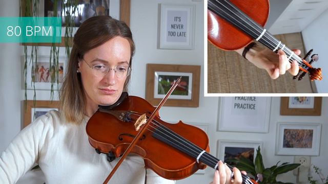 How to play Lord of The Rings - The Shire | Medium Speed Play-Along | Violin Tutorial смотреть онлайн