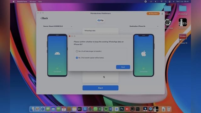 Transfer WhatsApp Messages from Android to iPhone | Wondershare MobileTrans смотреть онлайн
