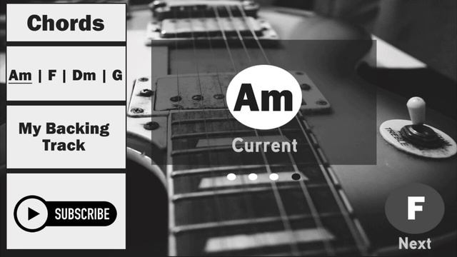 Минус для гитаристов Ля Минор Am в стиле поп-рок смотреть онлайн