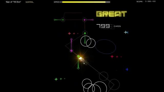Groove Coaster in action on PC смотреть онлайн