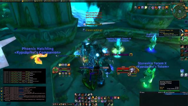 [WoW WotLK Classic] Omen Lv80 Solo, multiple pulls (Elemental Shaman) смотреть онлайн