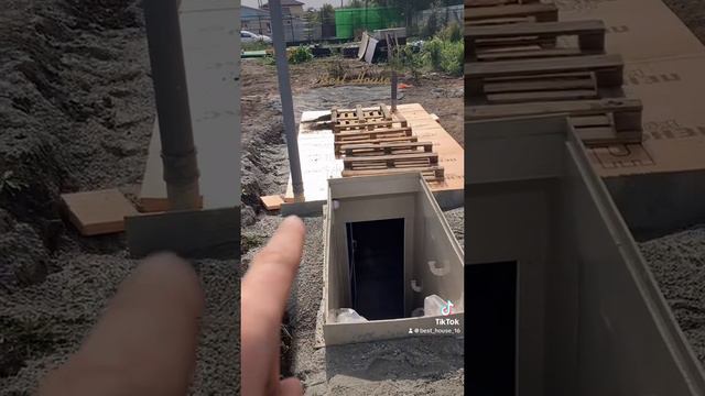 Погреб в процессе