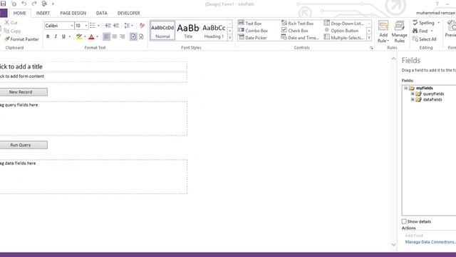 infopath:How to Add a Receive Data Connection in InfoPath using SQL Server смотреть онлайн