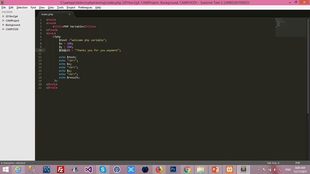 LOCAL VARIABLE IN PHP | PART2 смотреть онлайн