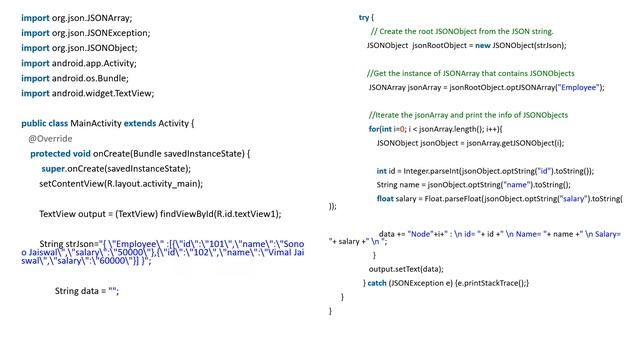 MT Asg 7 JSON Android Code смотреть онлайн