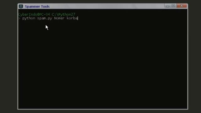 Spammer GRAB Tutorial via PC CMD Python Bahasa Indonesia смотреть онлайн