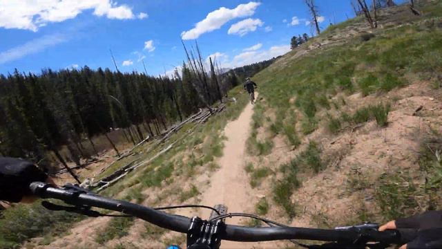 A Rip Down Fisher Creek | Mountain Biking Near Stanley Idaho смотреть онлайн