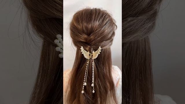 8(❤ε❤) open hairstyles|quick&Easy hairstyle|beautyfull hairstyle смотреть онлайн