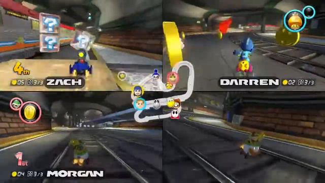 Mario Kart 8 Deluxe: w/Morgan & Darren - Bell Cup смотреть онлайн