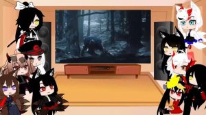 gacha club' azur Lane react to mortal combat X trailer game