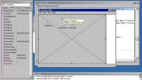 Making a tile map editor in Lazarus