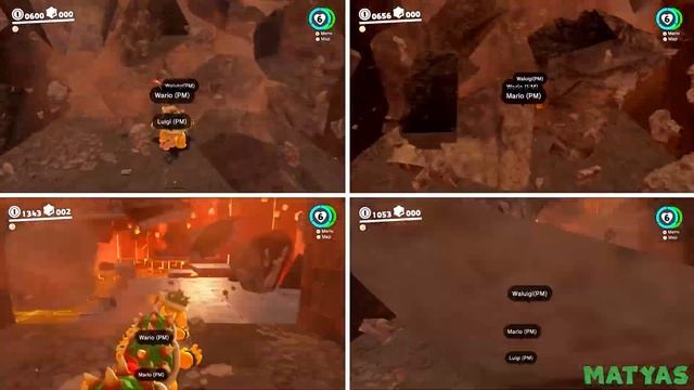 4-Player Super Mario Odyssey Final Boss & Ending смотреть онлайн