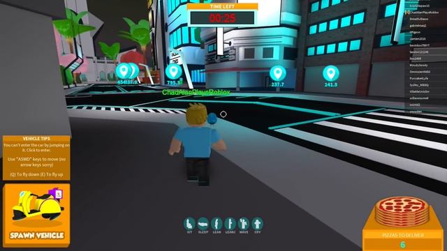 Roblox / Sunset City / Pizza Delivery! / Gamer Chad Plays смотреть онлайн