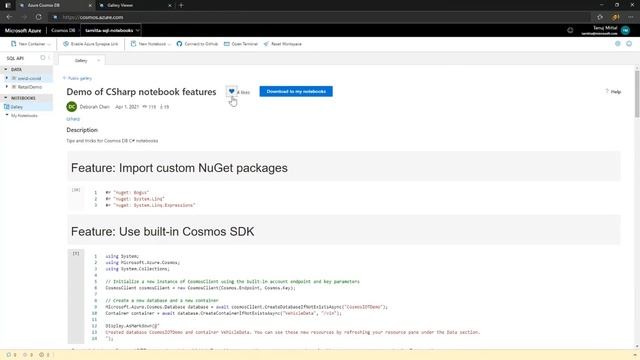 Azure Cosmos DB update: MongoDB 4.0, notebooks, and continuous backup | Azure Friday смотреть онлайн