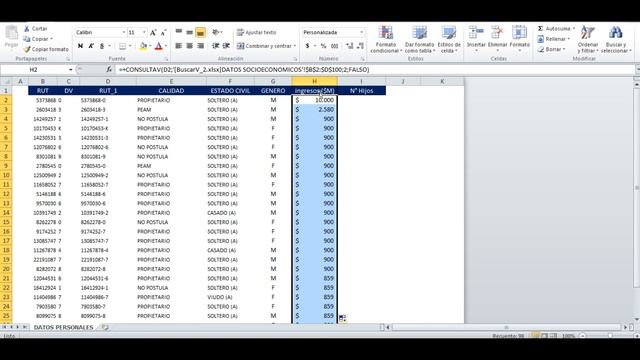 Clase 7- Excel: Buscar V смотреть онлайн