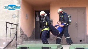 Учения МЧС по спасению людей при пожаре 15 06 17