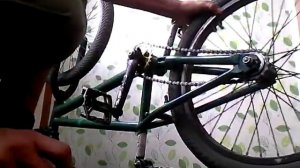 Натягиваем цепь на велосипеде